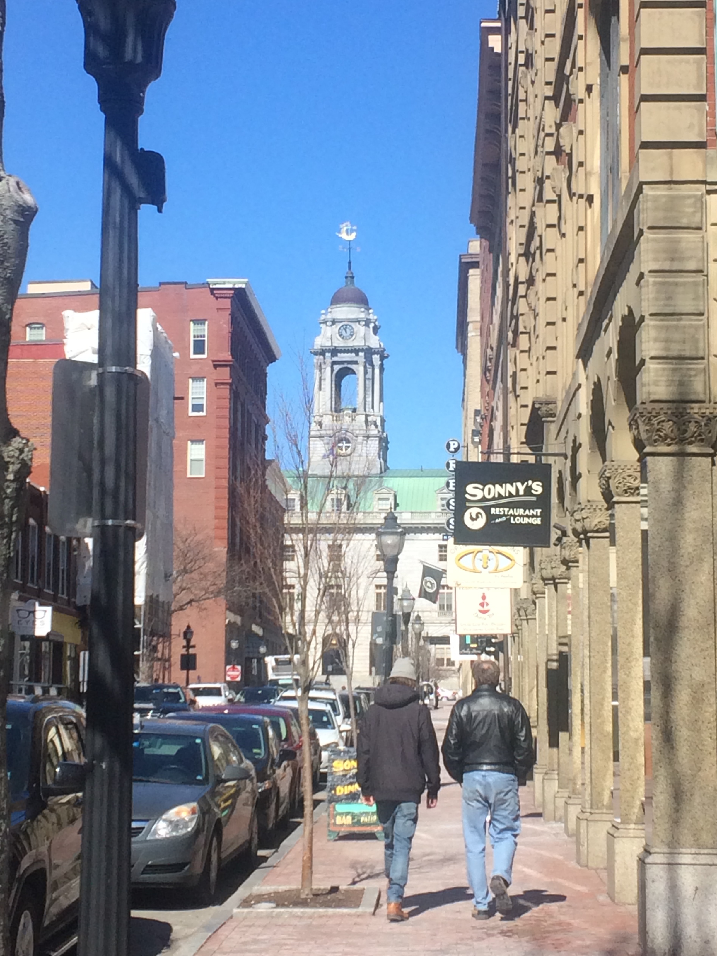 Old Port area of Portland, Maine